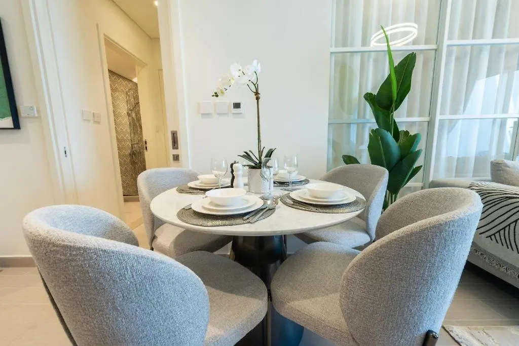 One Bedroom Apartment Brand New Dubai Hills Ultra Luxury Furniture United Arab Emirates